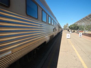Alice Springs train depot