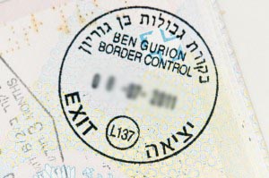 Entering Israel